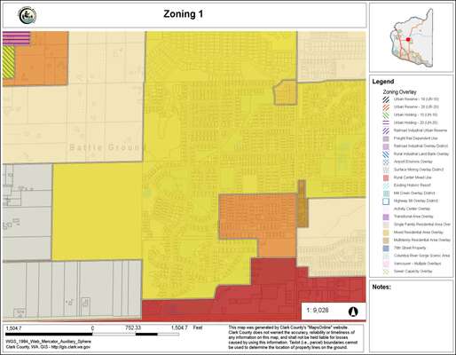 NE 92nd Ave, Battle Ground, WA 98604